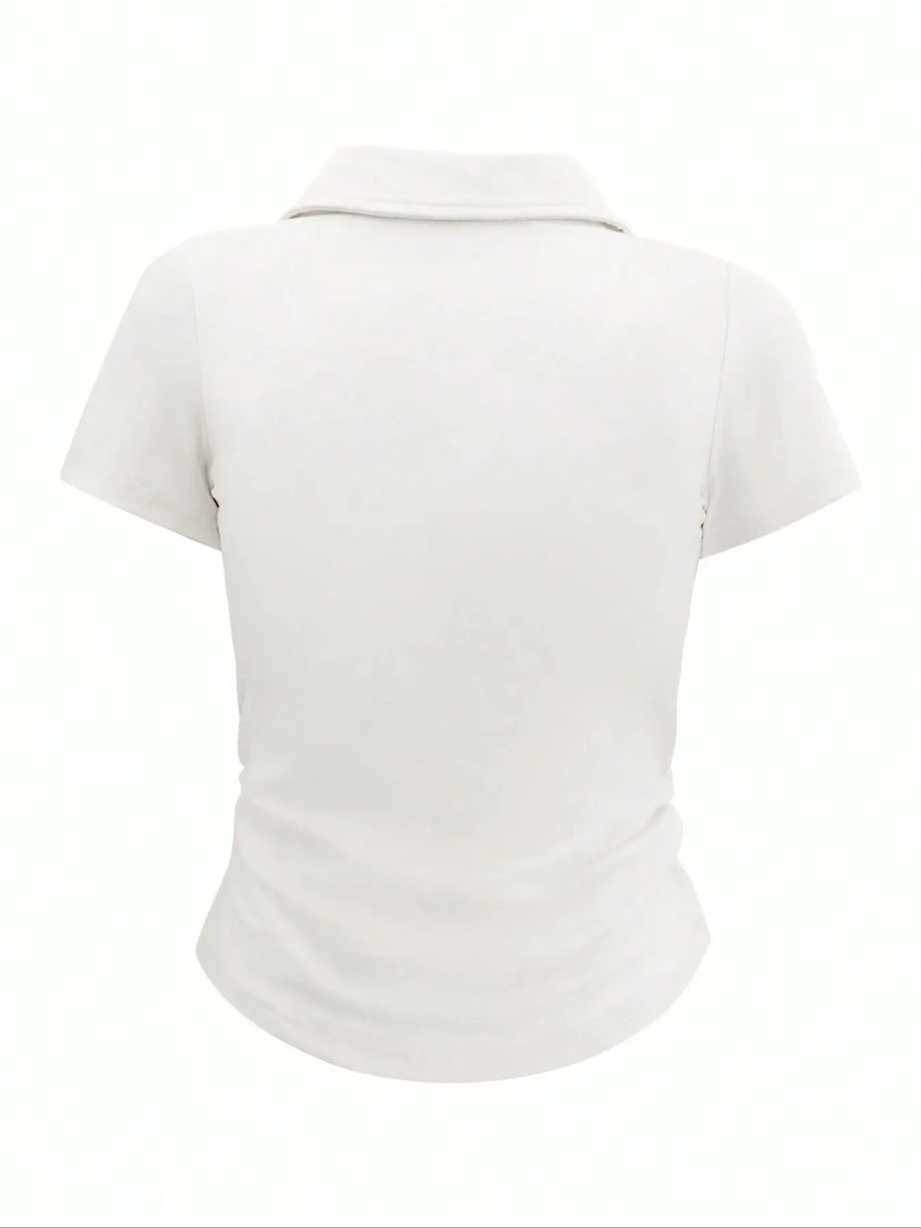 Women's Casual Slim Fit Short Sleeve Polo Neck Animal T-Shirt, Summer Fashion Top for Daily Wear, Stylish and Versatile Design