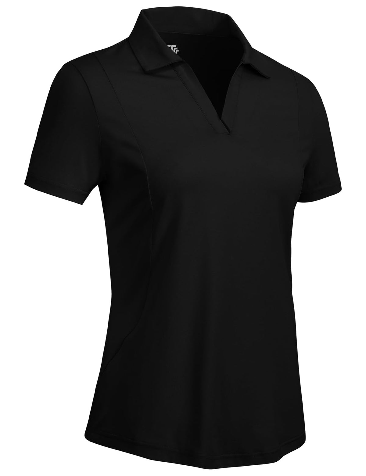 Rdruko Women's Golf Shirts Short Sleeve Dry Fit Polo V Neck Collared Shirts