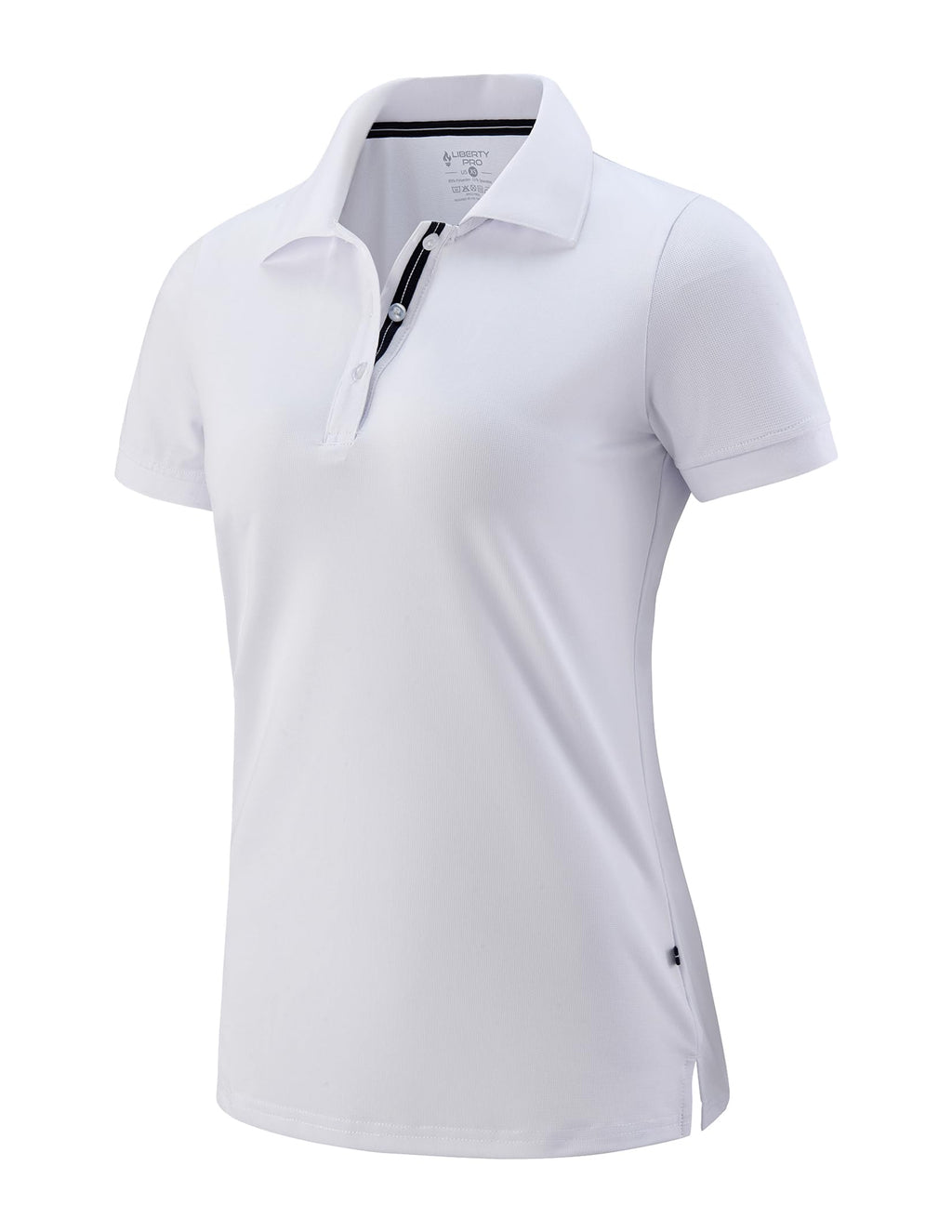 Liberty Pro 1 or 3 Pack Women's Athletic Polo Short Sleeve Shirts