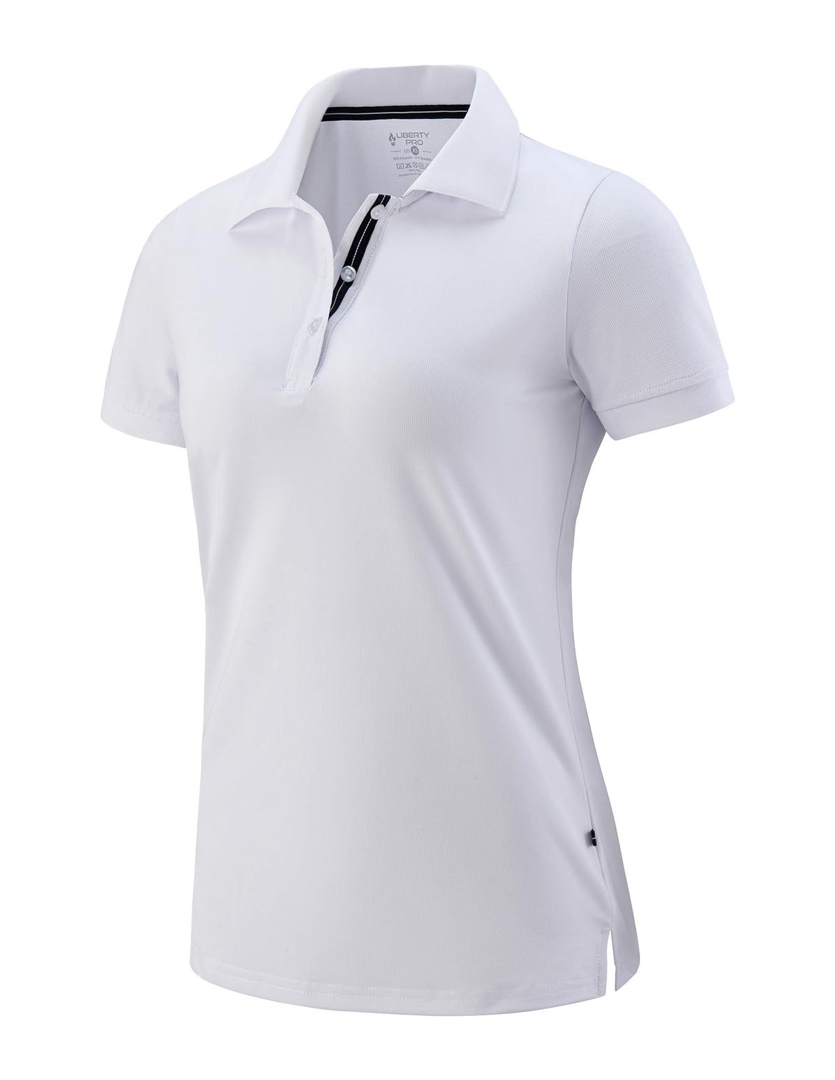Liberty Pro 1 or 3 Pack Women's Athletic Polo Short Sleeve Shirts