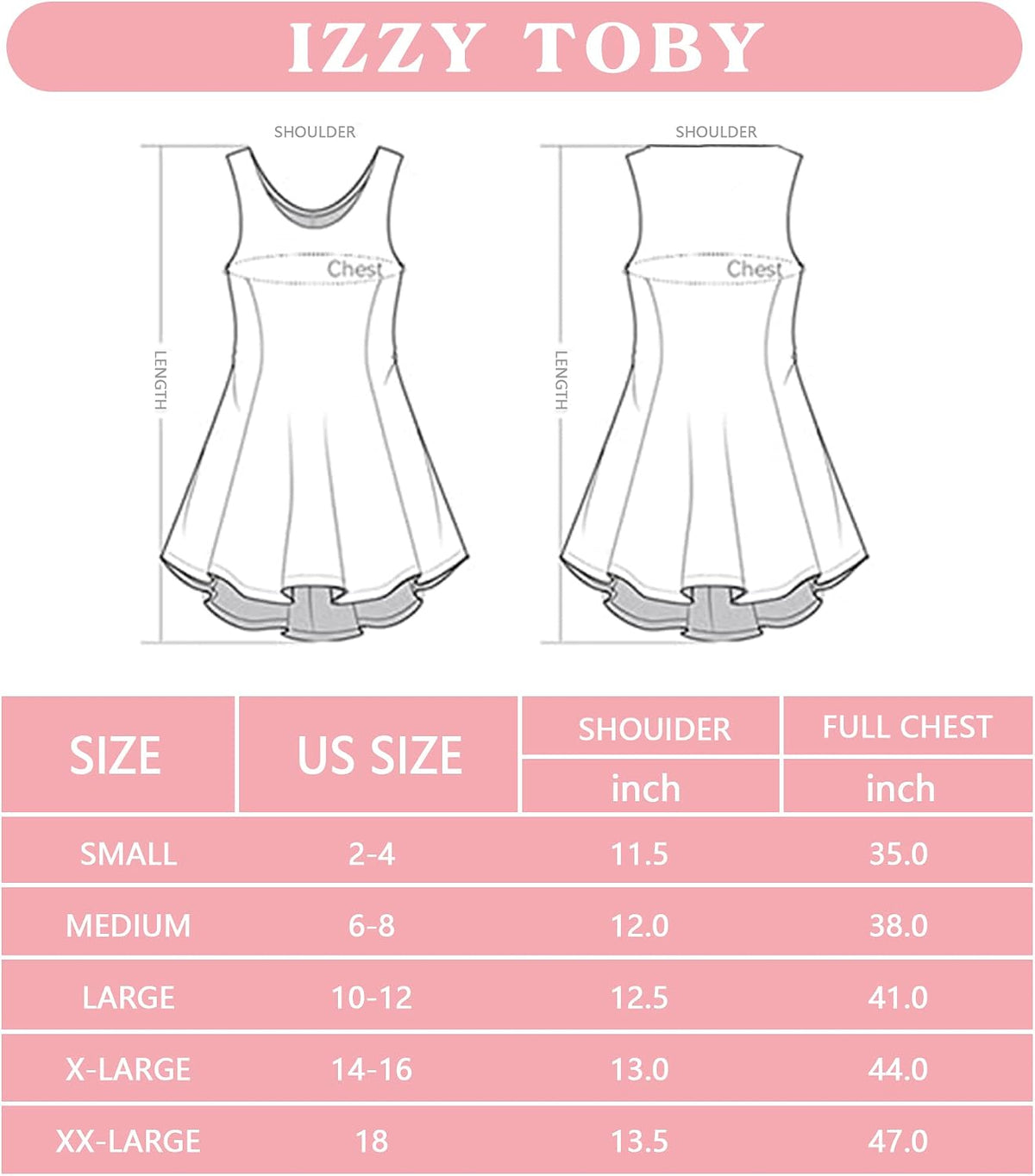 IZZY + TOBY 100% Cotton Nightgowns for Women Soft Ladies Gowns Sleepwear Long Sleeveless Nightgown