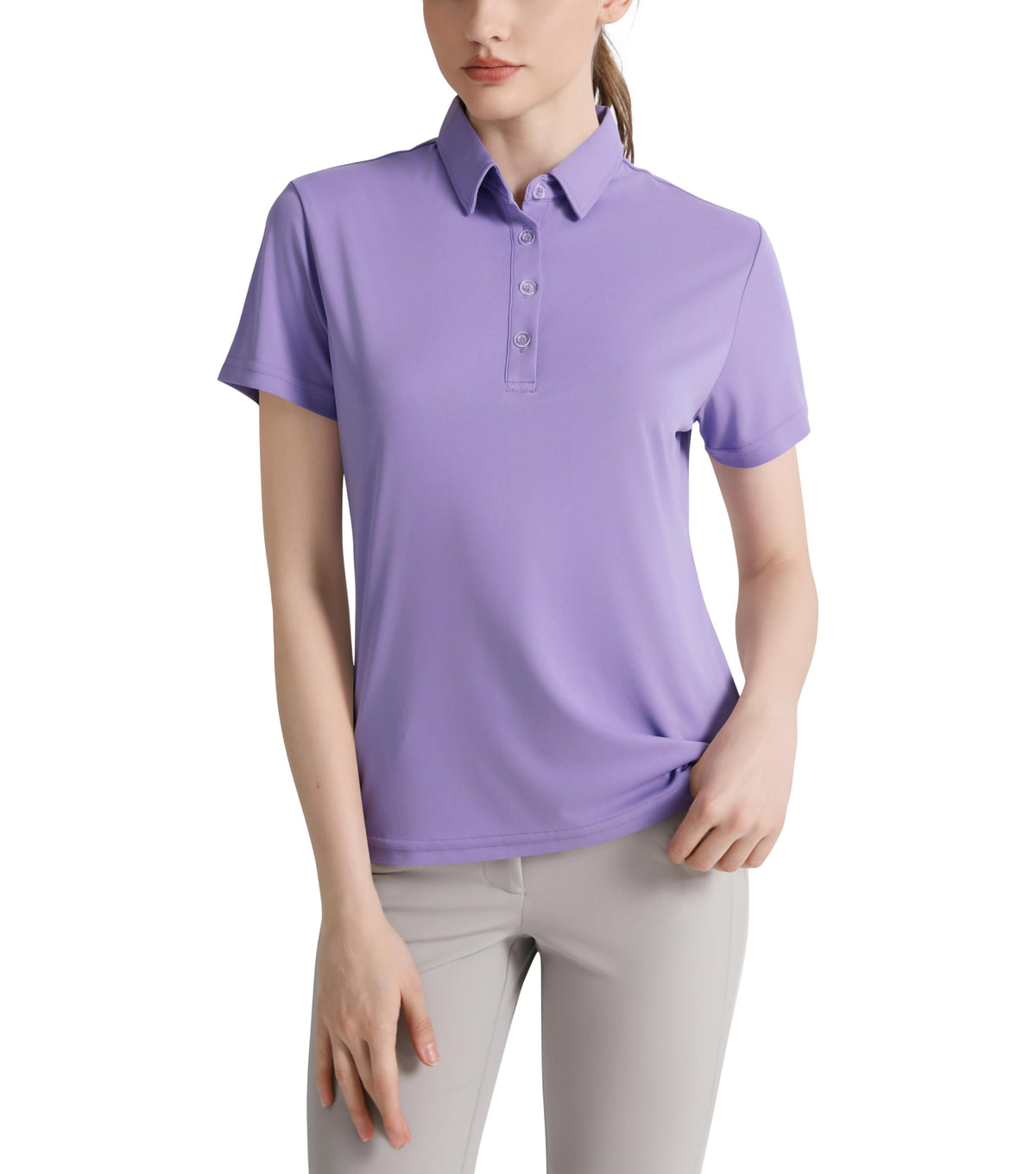 Women's Polo Shirts UPF 50+ Quick Dry Short Sleeve Collared Golf Shirt