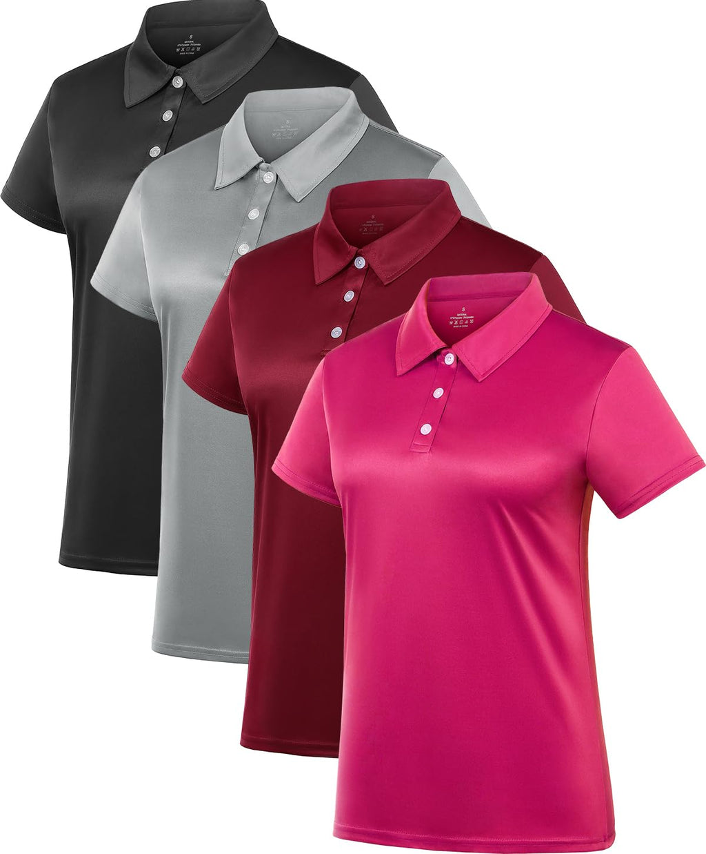 Polo Shirts for Women Dry Fit Short Sleeve Golf Shirt Collar Tops