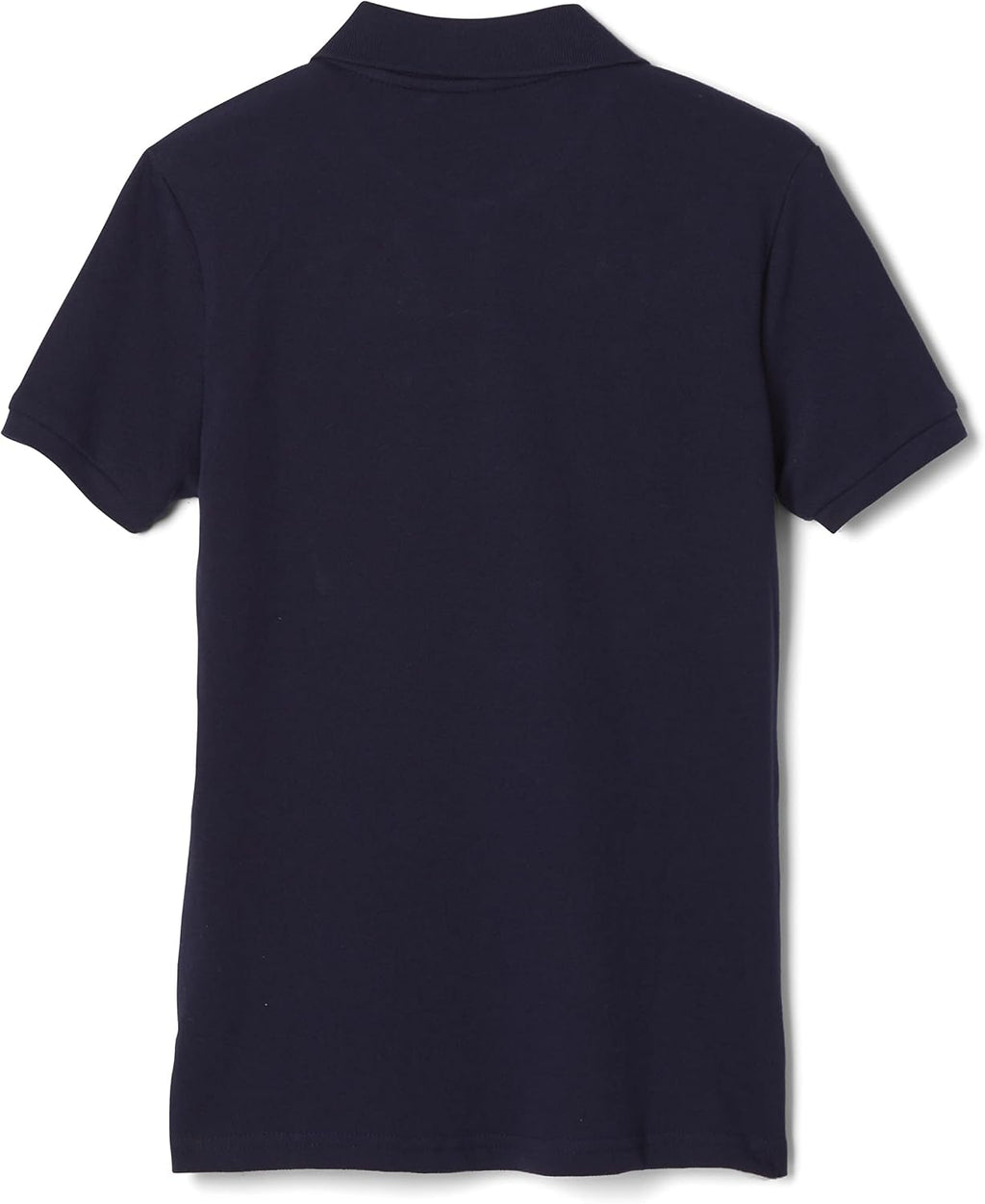 French Toast Women's Juniors' Short Sleeve Stretch Pique Polo Shirt