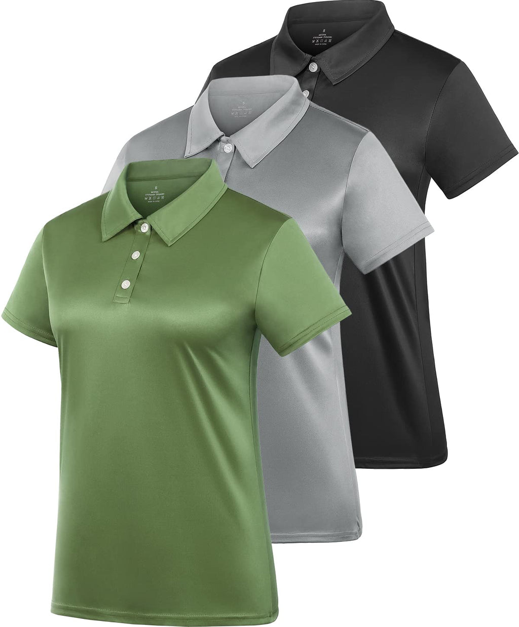 Polo Shirts for Women Dry Fit Short Sleeve Golf Shirt Collar Tops