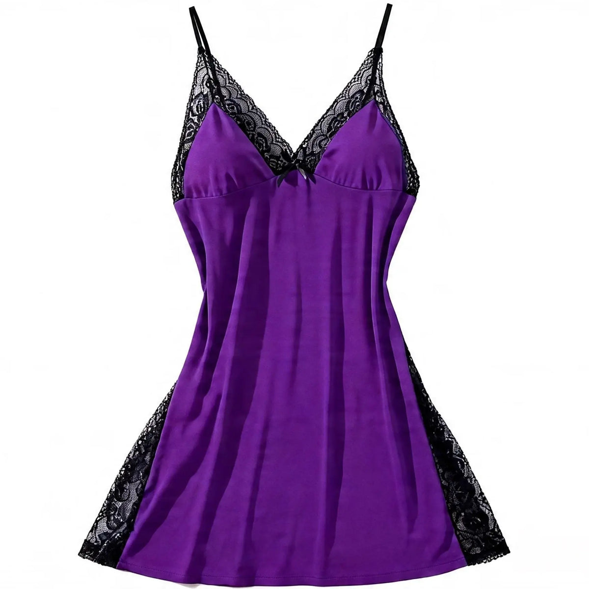 Jelsubi Women's Plus Size Leopard Print Lace Trim Polyester Night Gown - Sleeveless Spaghetti Strap Loose-Fit, 1XL-5XL Curvy-Size Support Nightdress, All-Seasons Home Comfort Sleepwear for Lounge in Style