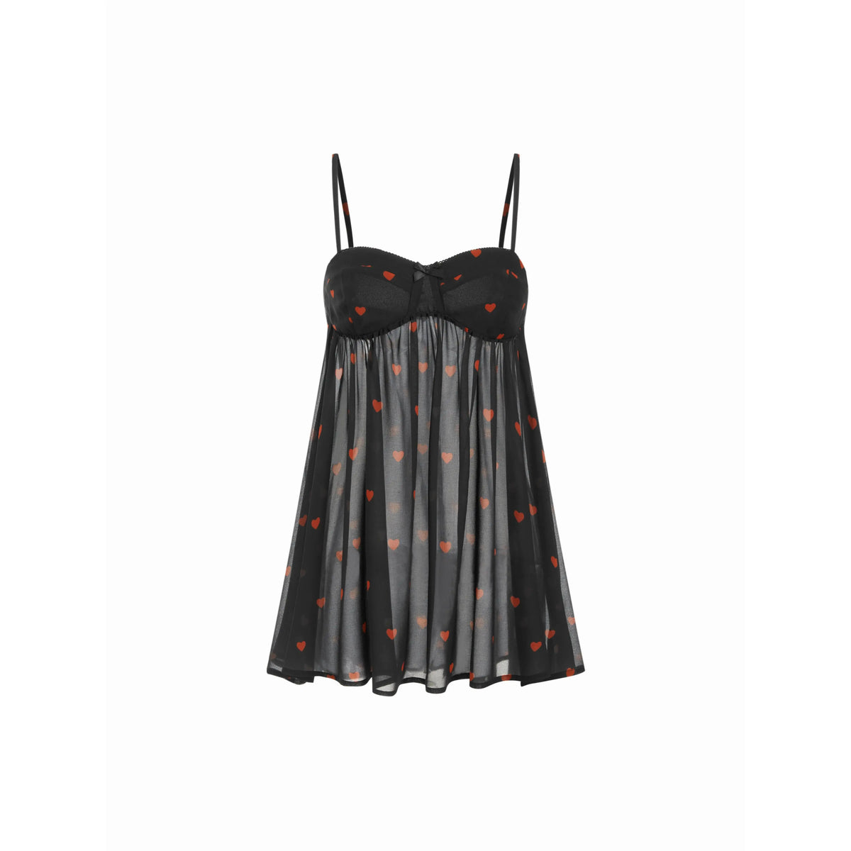 Cider Chiffon Leopard Bowknot Oversized Mini Nightdress Womenswear Strap Chemise Nightgown Lace Nightwear