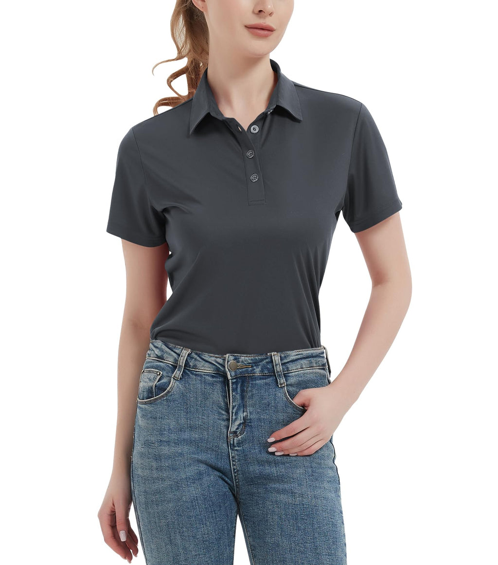 Women's Polo Shirts UPF 50+ Quick Dry Short Sleeve Collared Golf Shirt