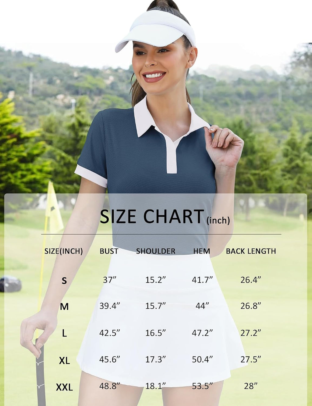 LOMON Womens Golf Polo Shirts Short Sleeve Collared Tops Tennis Activewear