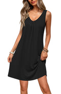 Ekouaer Nightgowns for Women Bamboo Viscose Night Gown Sleeveless Sleepwear