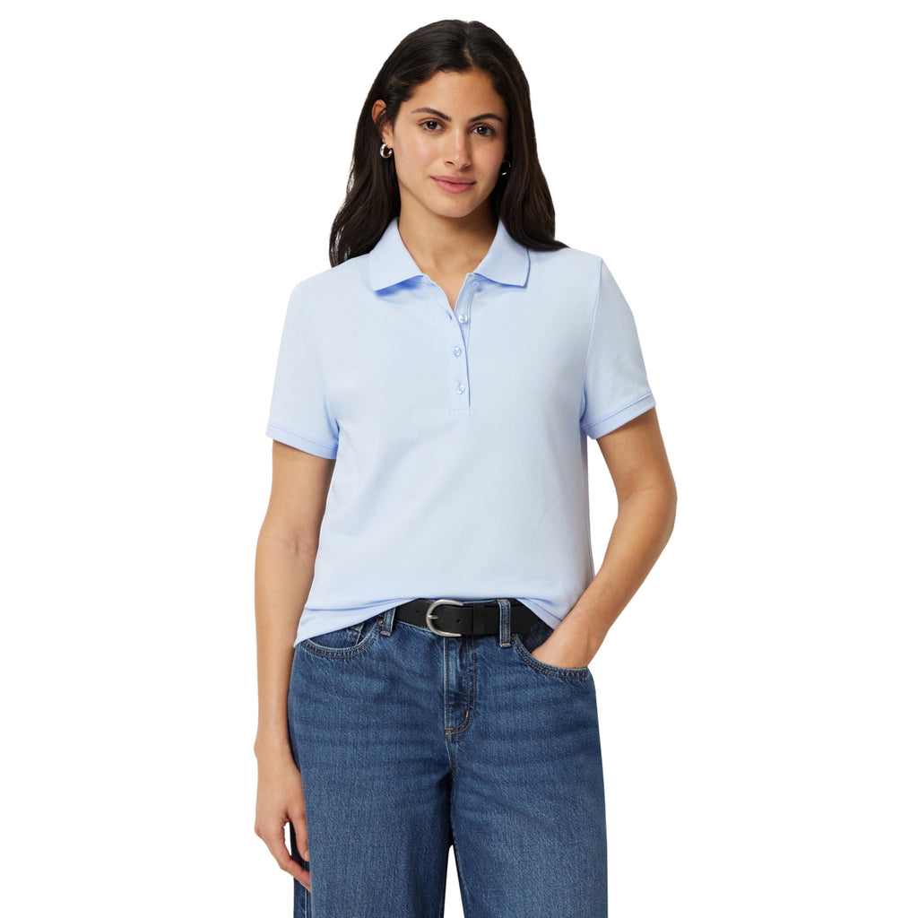 Amazon Essentials Women's Short-Sleeve Collared Polo Shirt (Available in Plus Size)