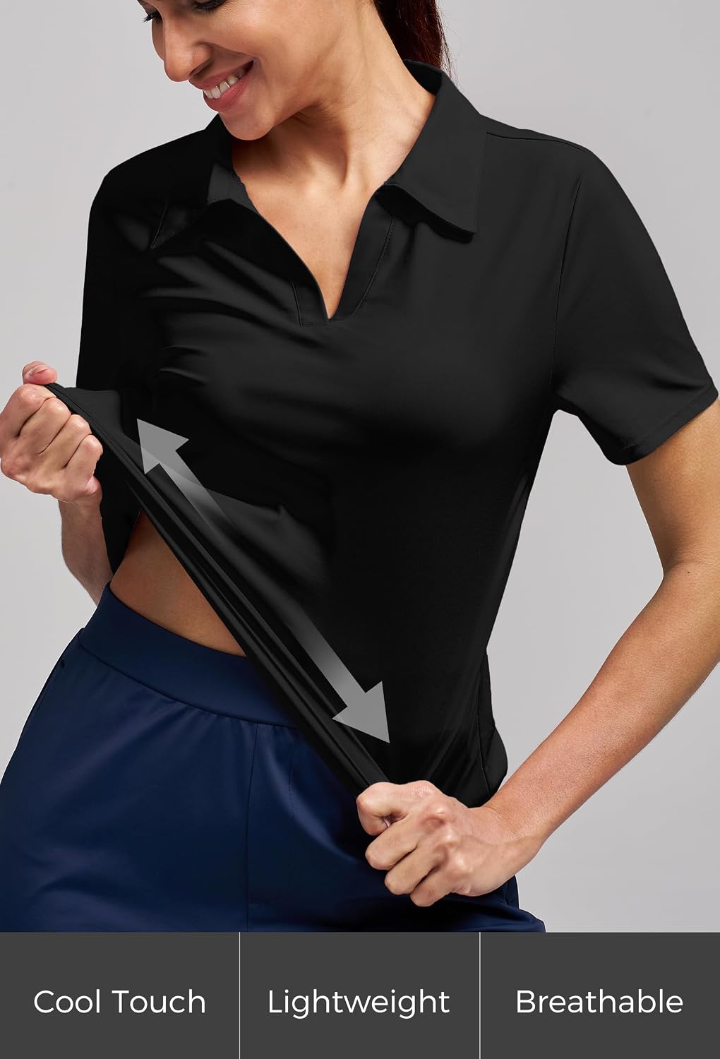 Alaroo Polo Shirts for Women Golf Short Sleeve Summer Tops