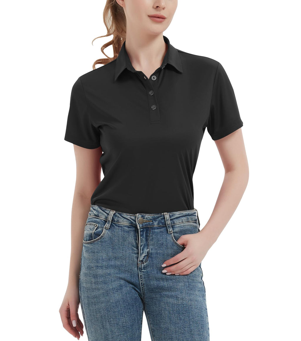 Women's Polo Shirts UPF 50+ Quick Dry Short Sleeve Collared Golf Shirt
