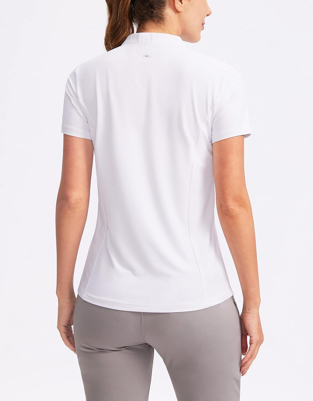 Obla Women's Golf Polo Shirt V-Neck Short Sleeve