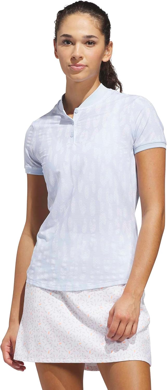 adidas Women's ULTIMATE365 Jacquard Climacool Polo Shirt
