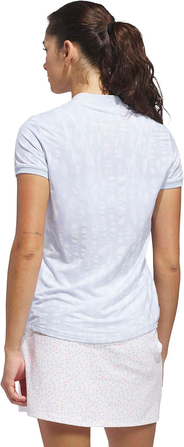 adidas Women's ULTIMATE365 Jacquard Climacool Polo Shirt