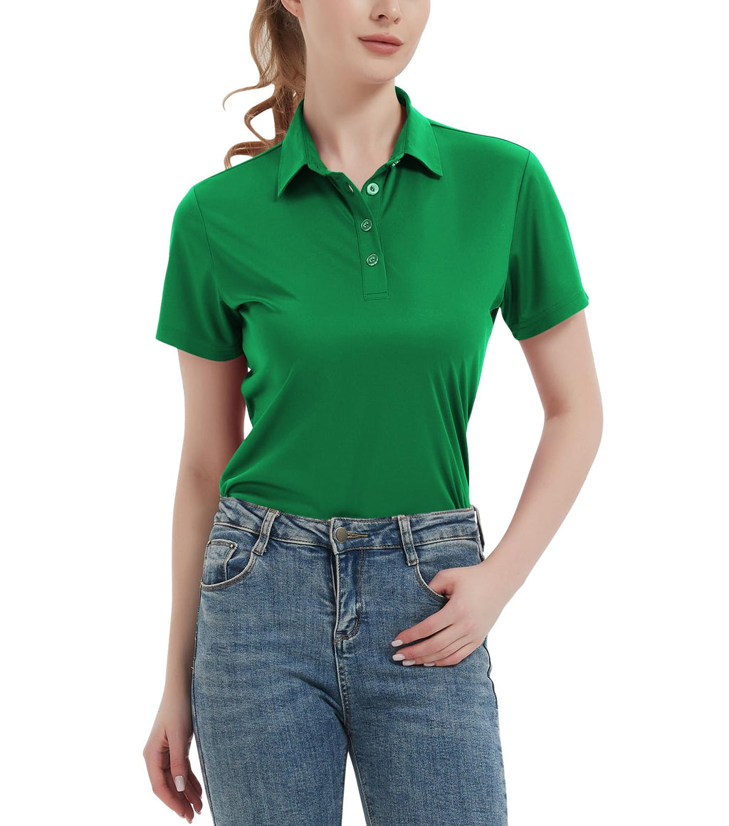 Women's Polo Shirts UPF 50+ Quick Dry Short Sleeve Collared Golf Shirt