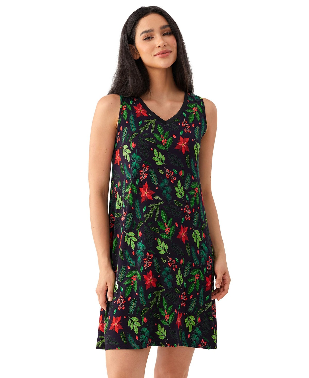 GYS Cooling Bamboo Viscose Sleeveless Nightgowns for Women