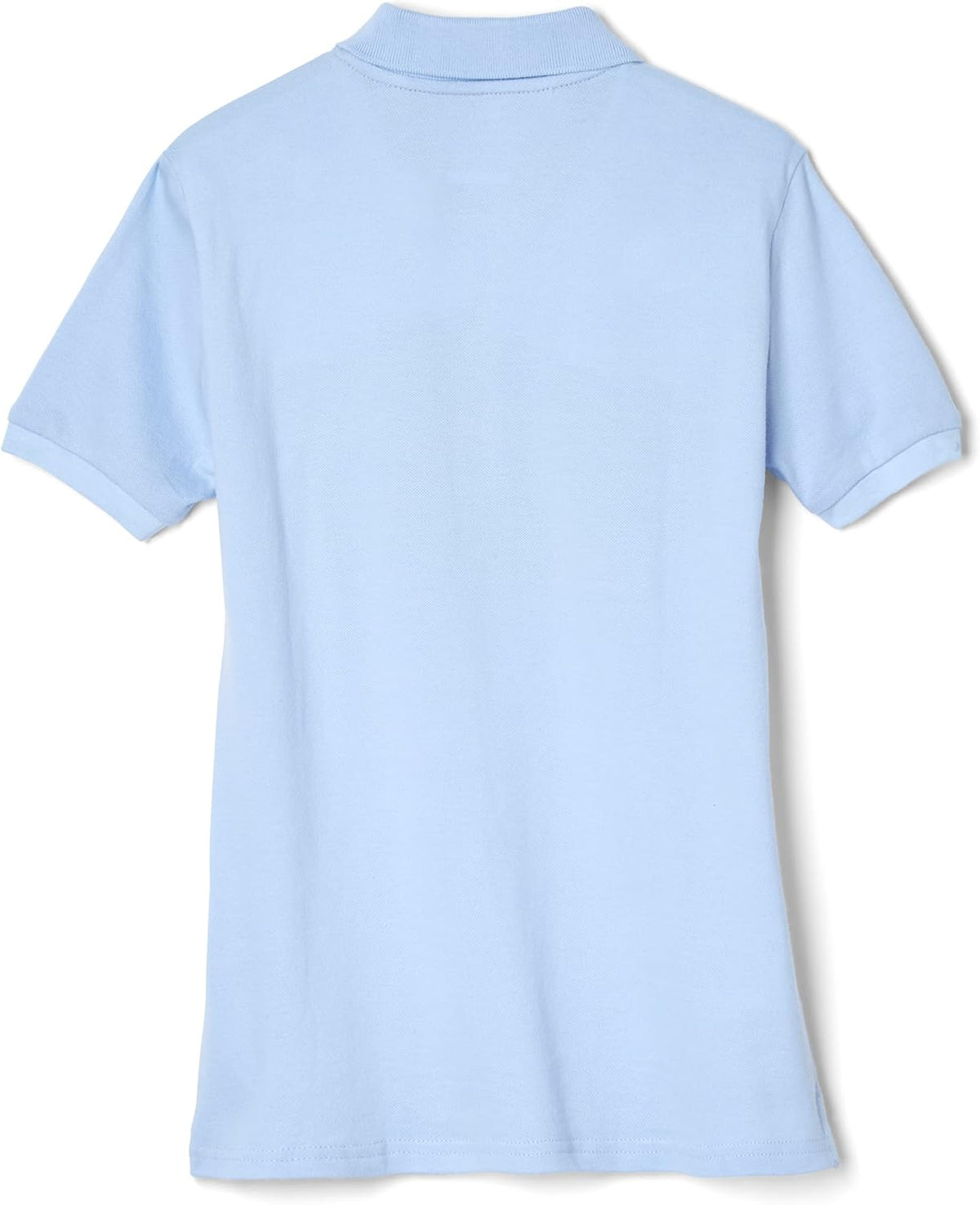 French Toast Women's Juniors' Short Sleeve Stretch Pique Polo Shirt