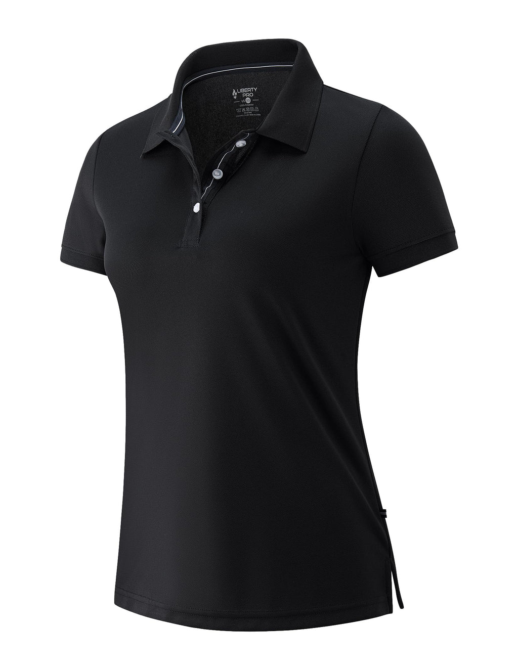 Liberty Pro 1 or 3 Pack Women's Athletic Polo Short Sleeve Shirts