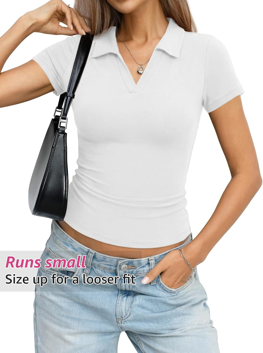 EasyGala Womens Cotton Polo Shirts Short Sleeve Business Casual Outfits