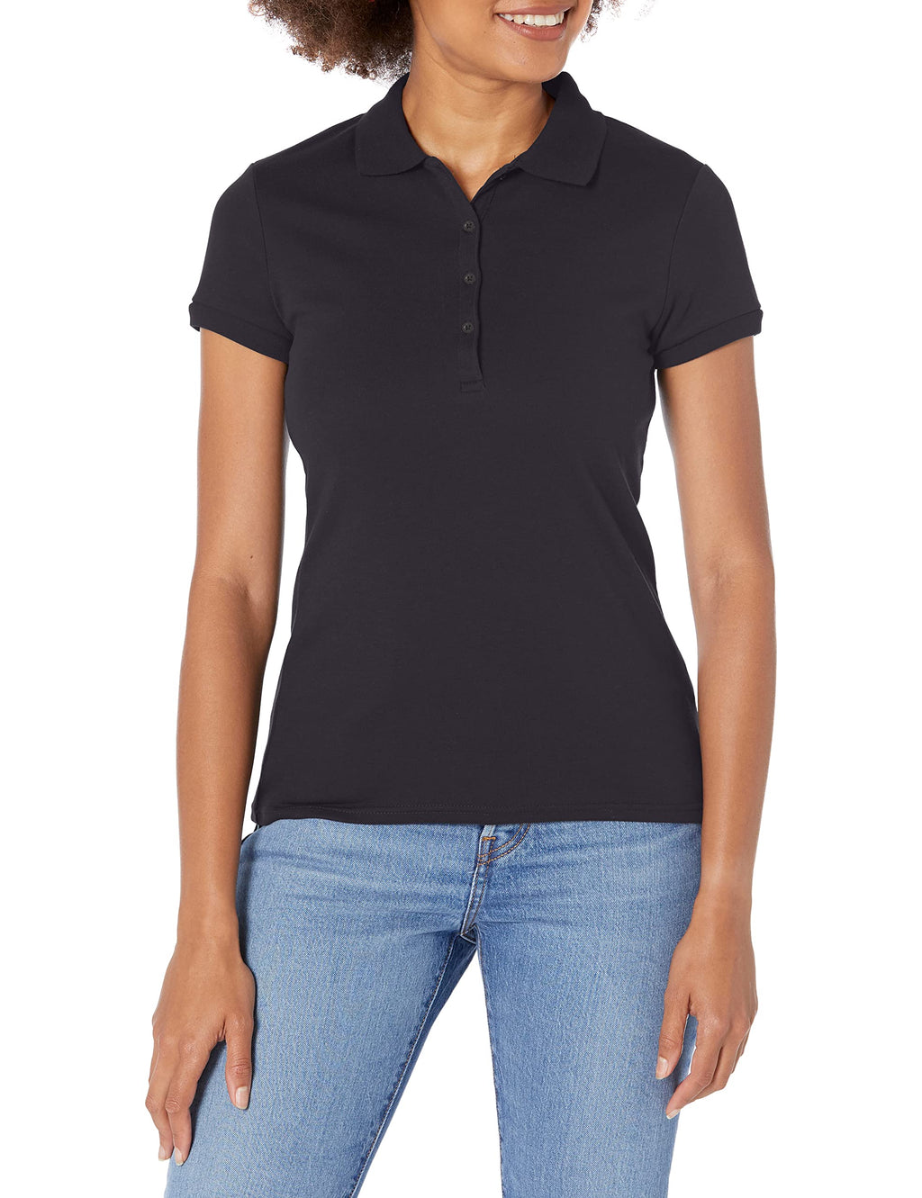 IZOD Junior's Uniform Short Sleeve Interlock Polo
