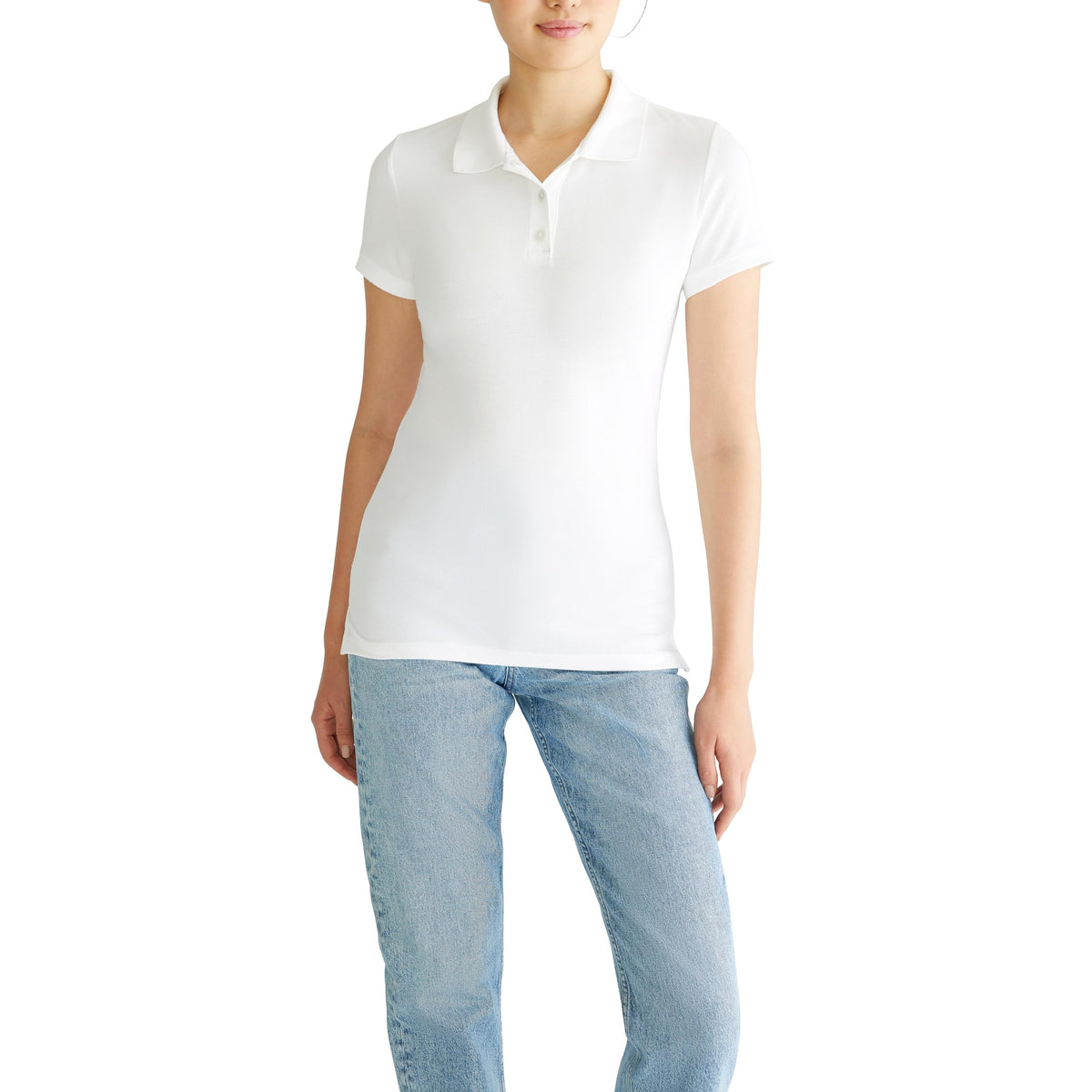 AEROPOSTALE Women's Aero Uniform Polo Short Sleeve