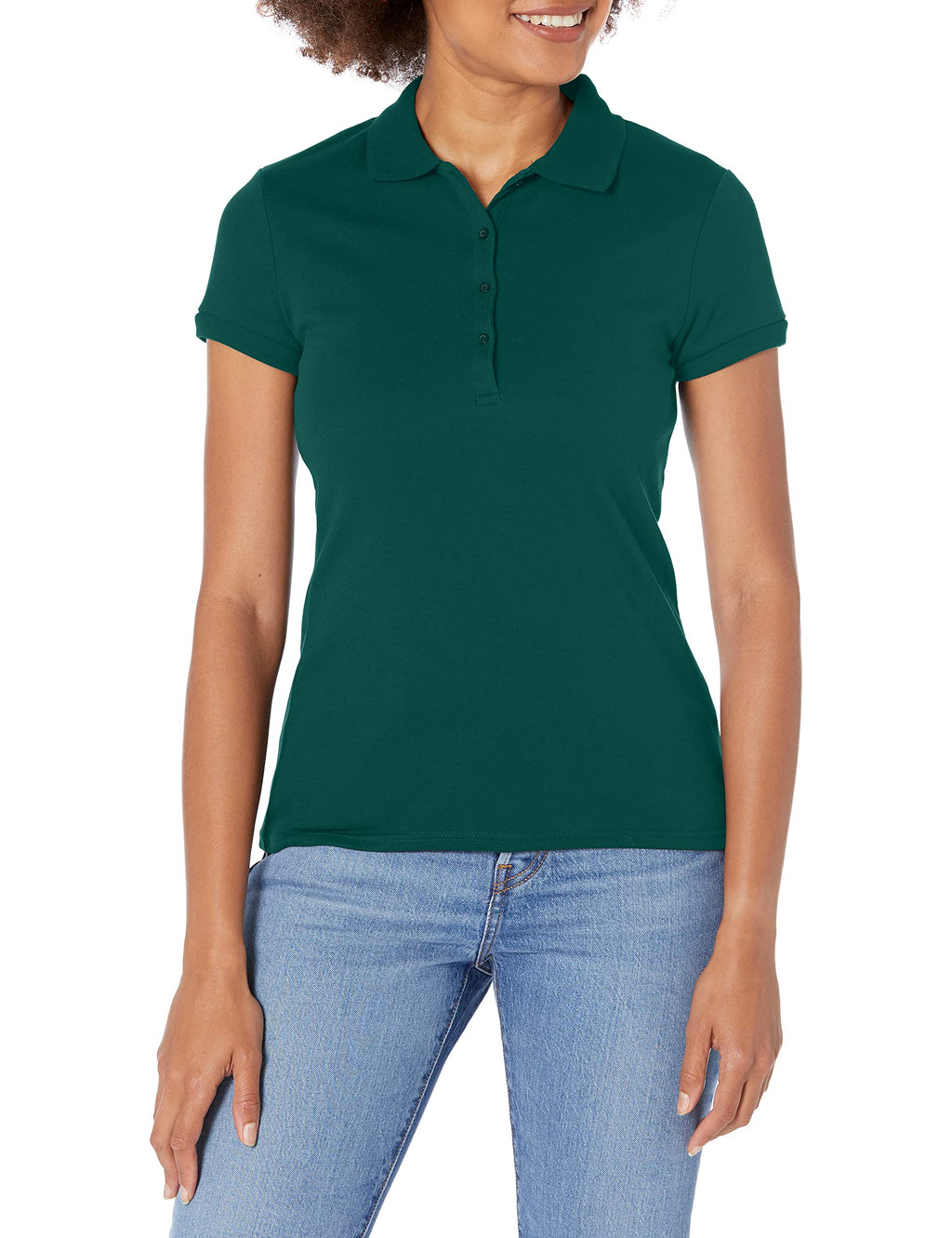 IZOD Junior's Uniform Short Sleeve Interlock Polo