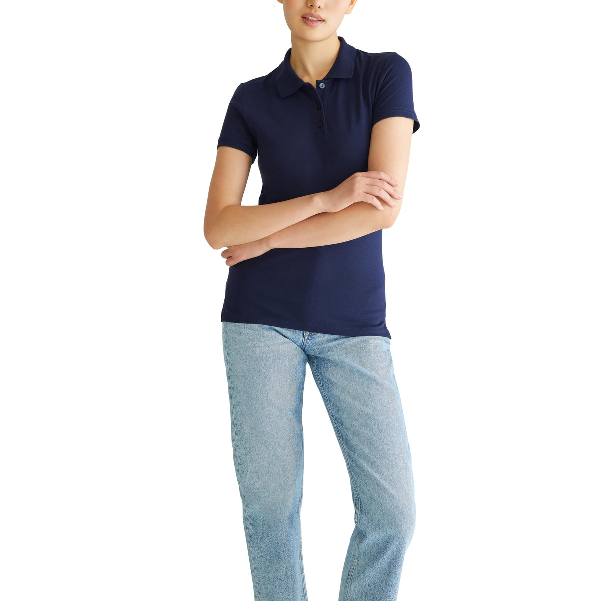 AEROPOSTALE Women's Aero Uniform Polo Short Sleeve