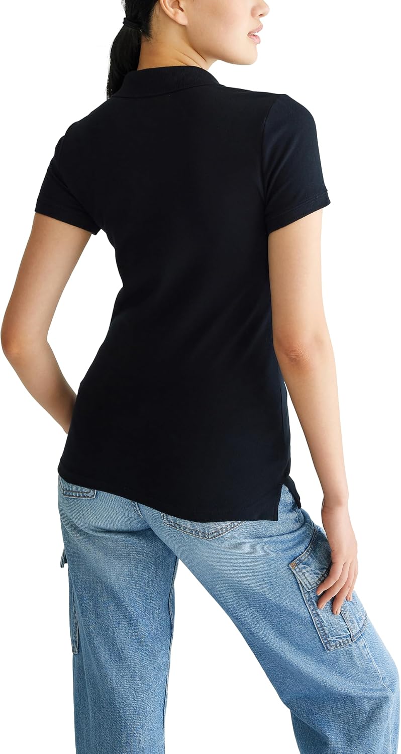 AEROPOSTALE Women's Aero Uniform Polo Short Sleeve