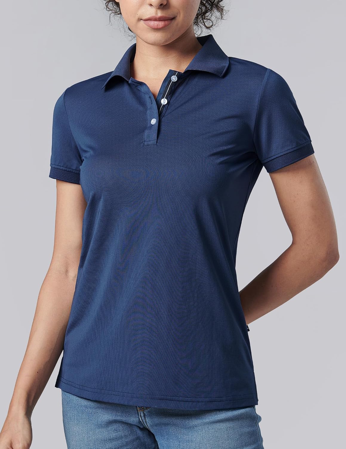 Liberty Pro 1 or 3 Pack Women's Athletic Polo Short Sleeve Shirts