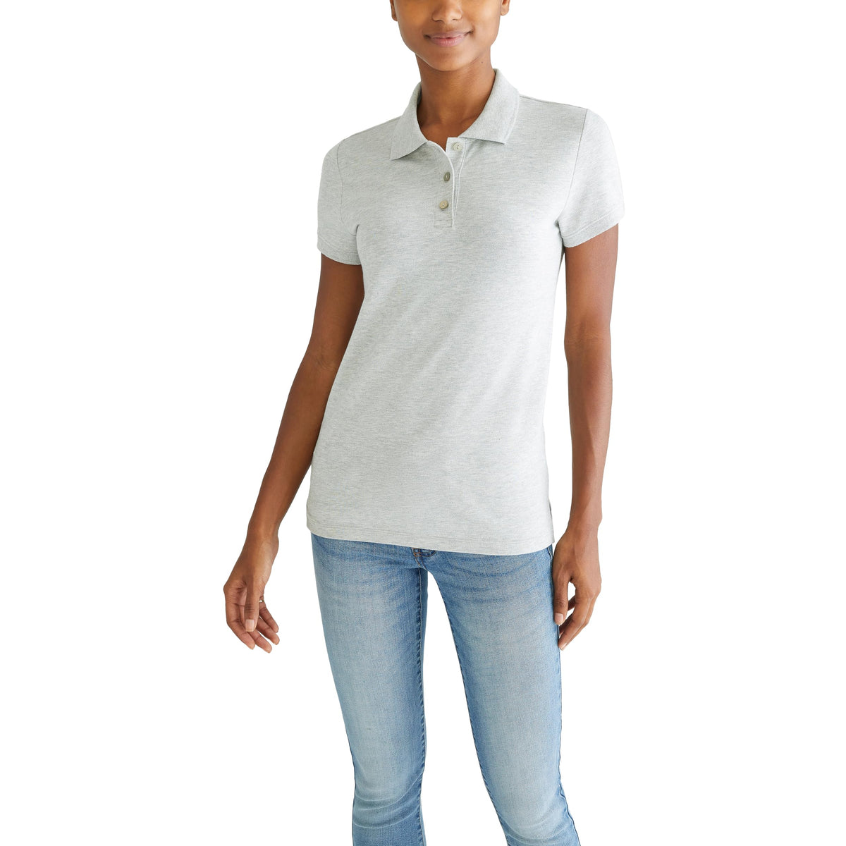 AEROPOSTALE Women's Aero Uniform Polo Short Sleeve