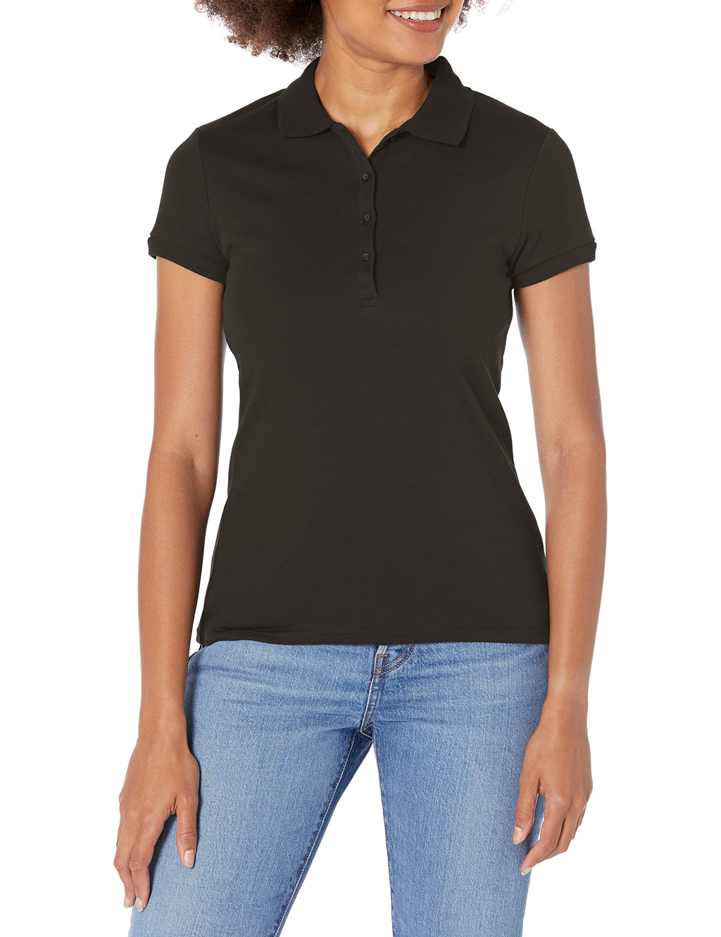 IZOD Junior's Uniform Short Sleeve Interlock Polo