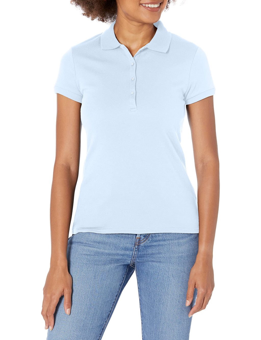 IZOD Junior's Uniform Short Sleeve Interlock Polo