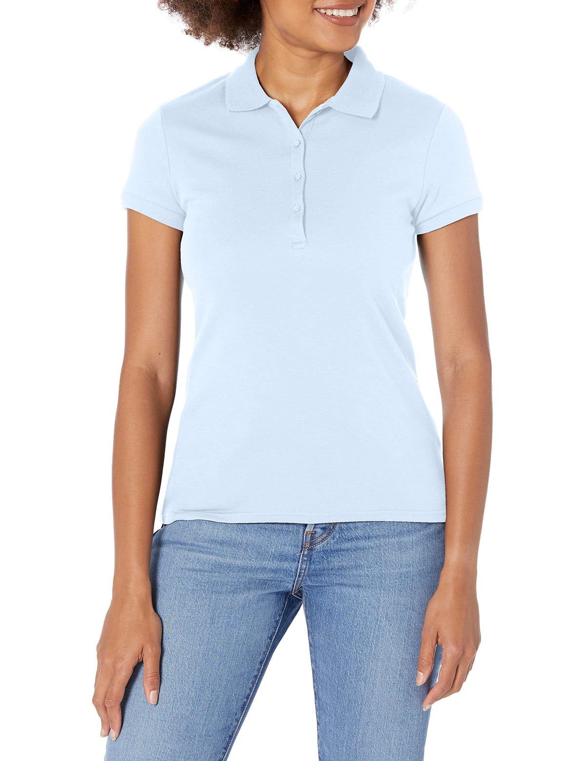 IZOD Junior's Uniform Short Sleeve Interlock Polo