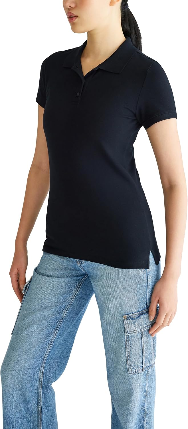 AEROPOSTALE Women's Aero Uniform Polo Short Sleeve