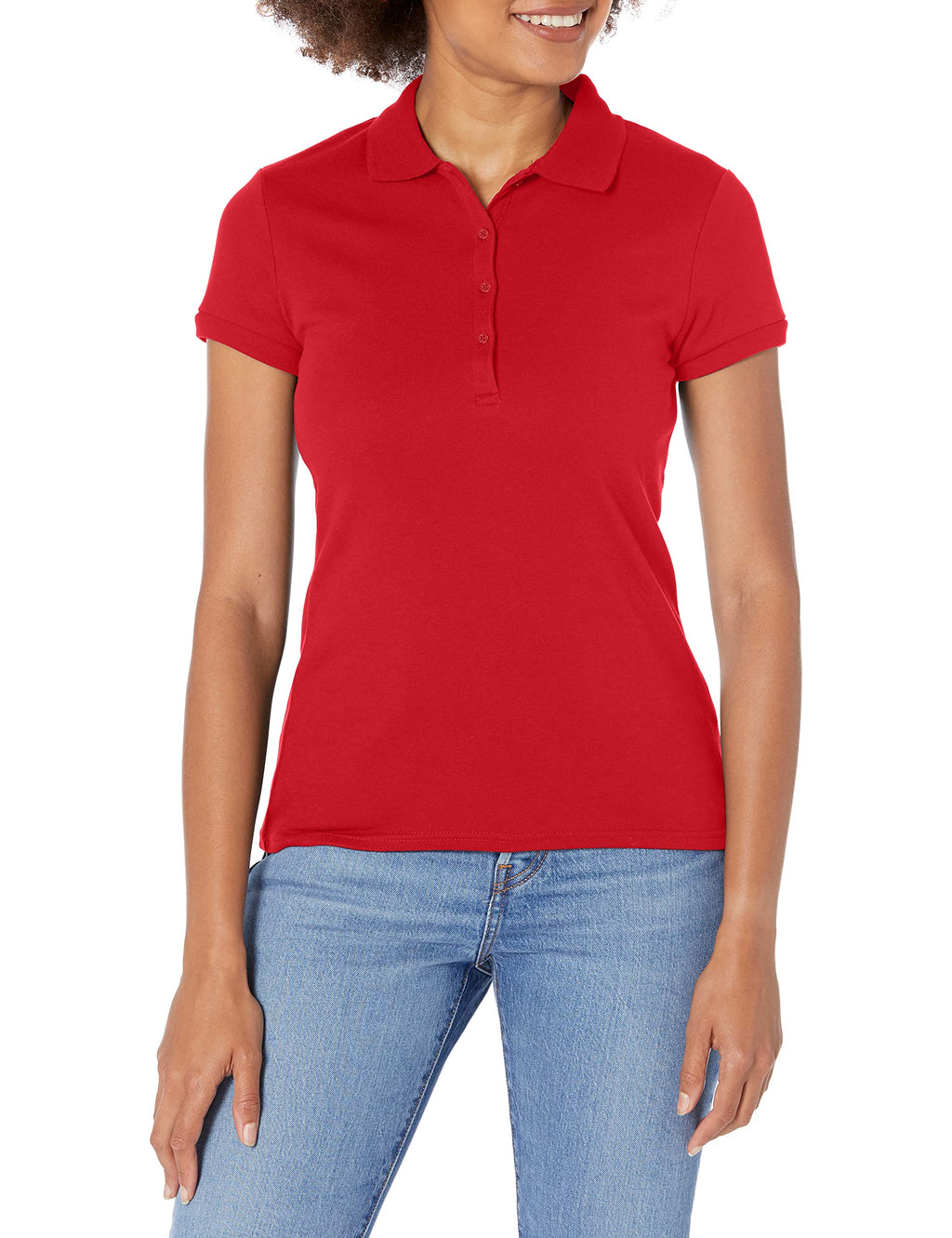 IZOD Junior's Uniform Short Sleeve Interlock Polo