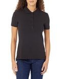Amazon Essentials Women's Short-Sleeve Collared Polo Shirt (Available in Plus Size)